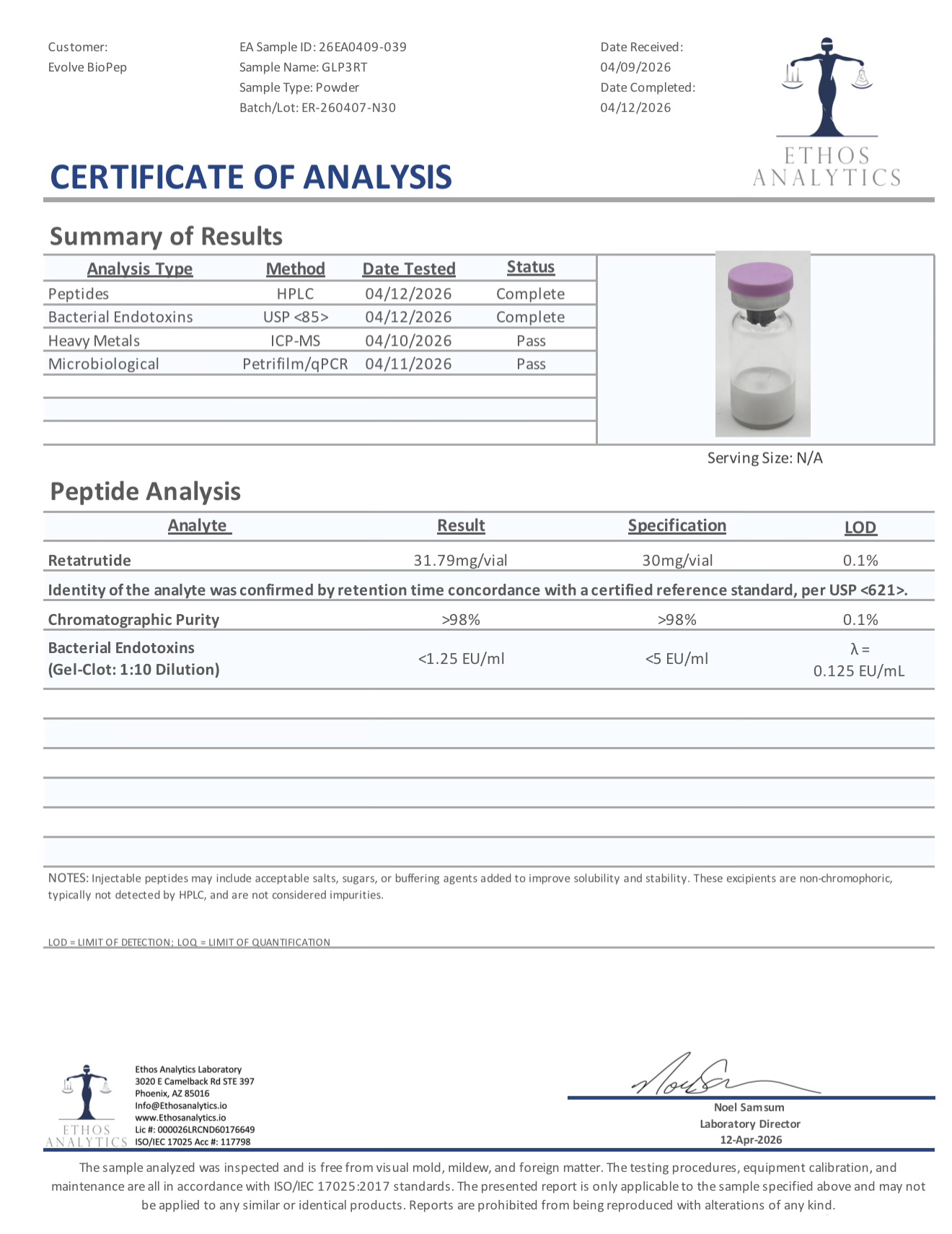 Reta-24 | Tri-Agonist Research Peptide 24mg - Image 2